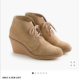 J Crew wedge Booties